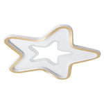 Nordic Simple Led Ultra Thin Five Pointed Star Ceiling Light Kids Bedroom Lamp