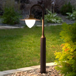 Arc LED Lawn Lamp for Modern Courtyards | Minimalist Outdoor Lighting