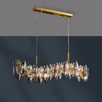 Postmodern Personality Creative Crystal Chandelier With Three Color Led