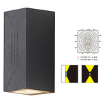 Waterproof Outdoor Up And Down Lights Led Wall Lamp For Villa Balcony Garden
