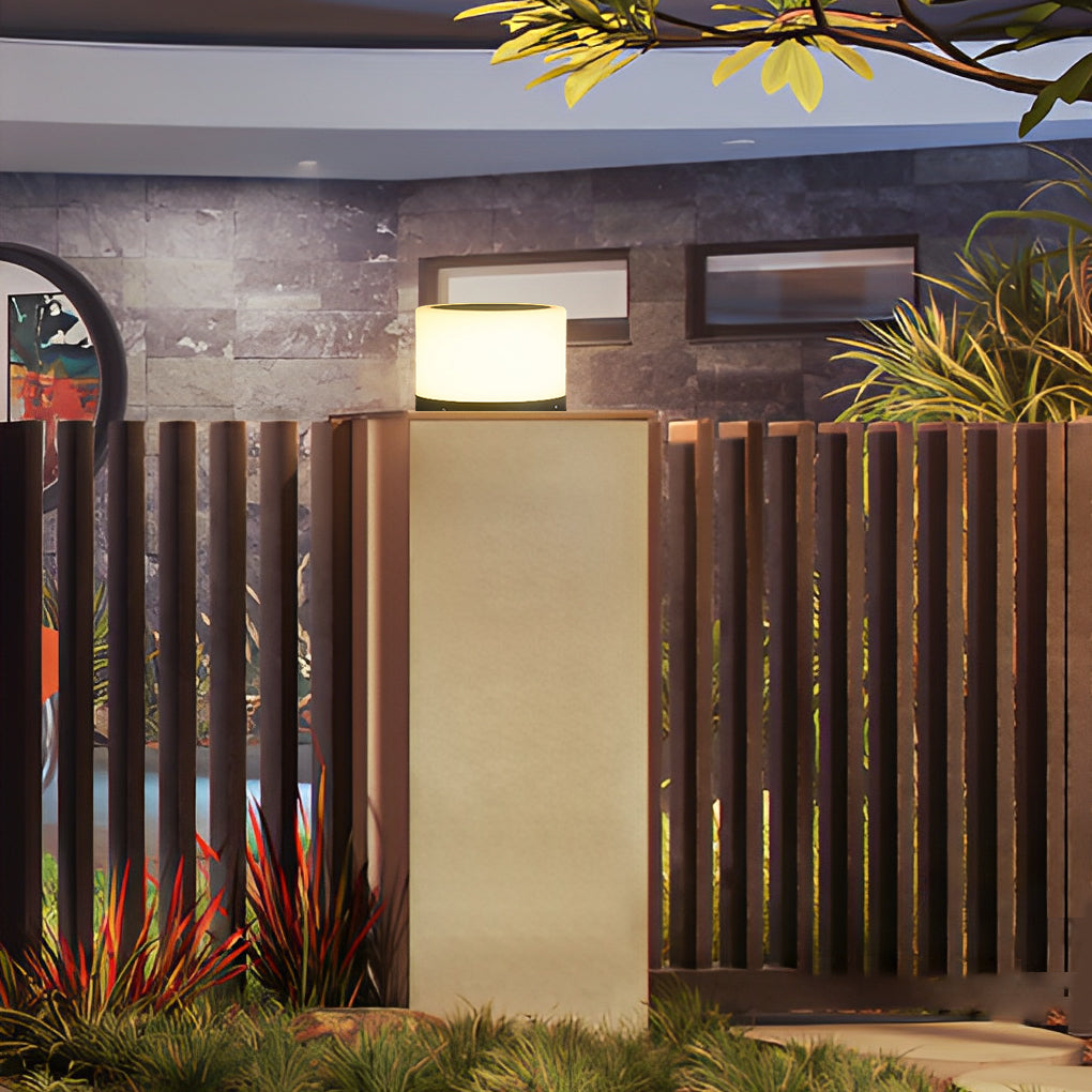 Nordic Minimalist Solar Outdoor Courtyard Waterproof Led Landscape Decorative Lamp