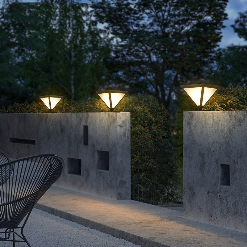 Solar Powered Outside Lights Led Outdoor Post Lights Yard Lights Hwd00054