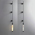Verita Alabaster LED Wall Sconce in Brass Finish for Modern Interiors