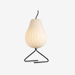 Japanese Cream Style Silk Pear Floor Lamp