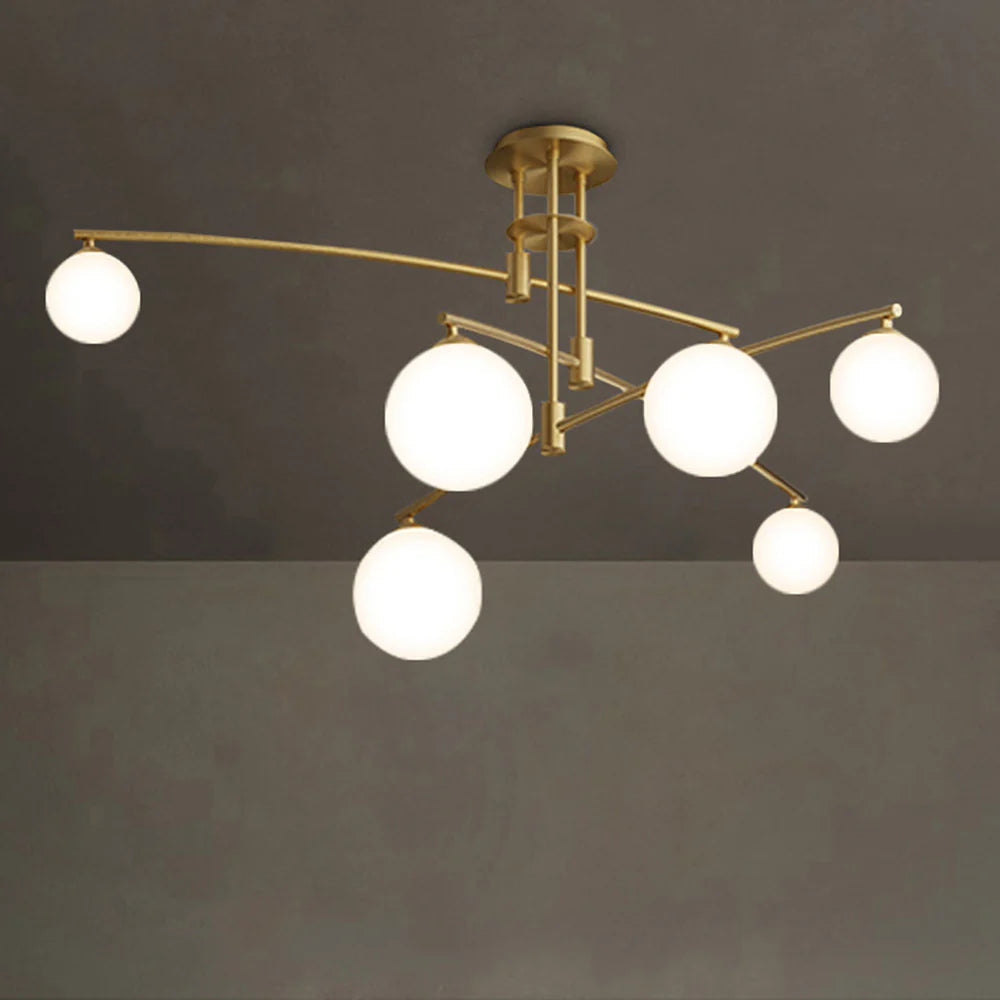 Nordic Sphere Glow Chandelier