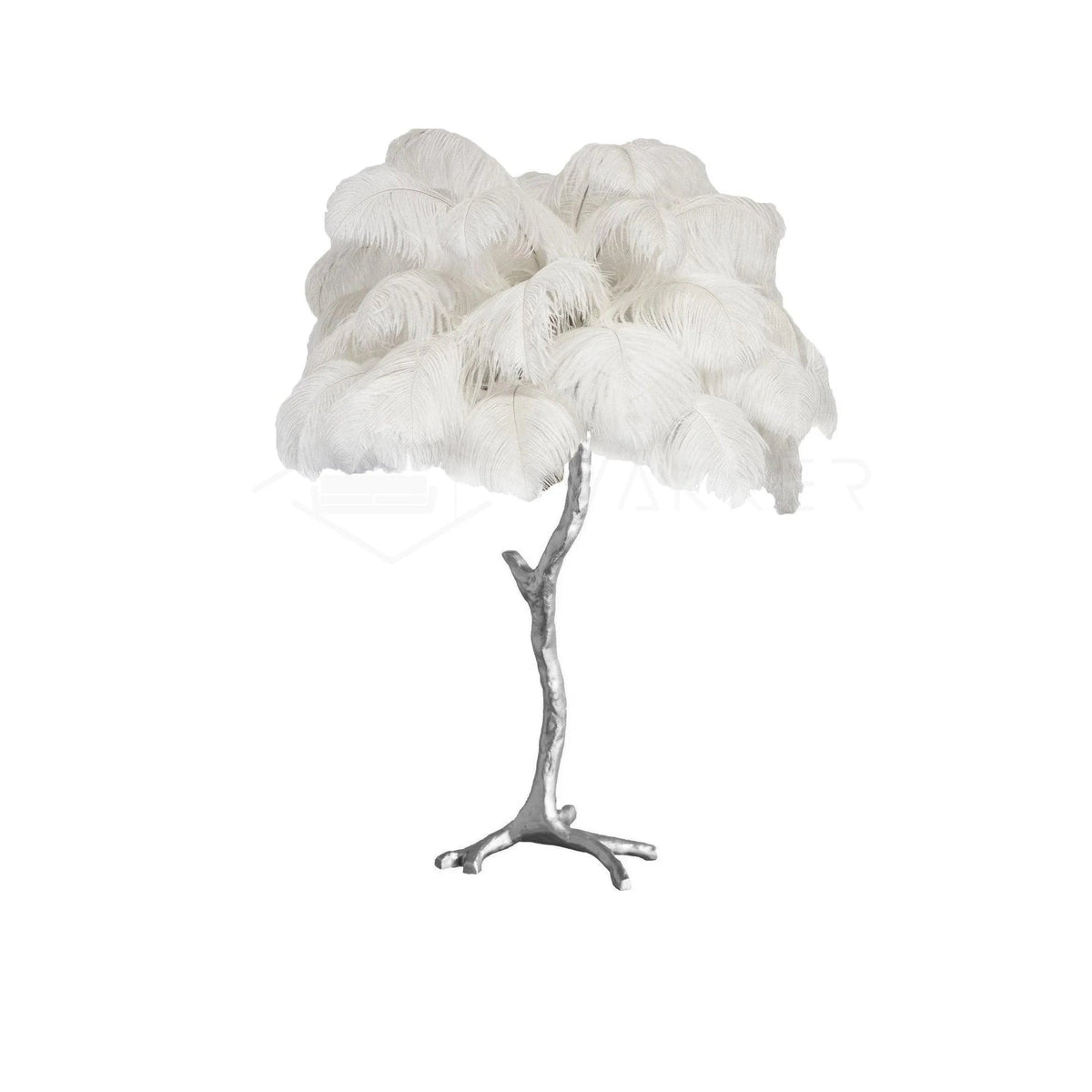 Feathered Elegance Table Lamp