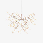 Rose Gold Glow Chandelier