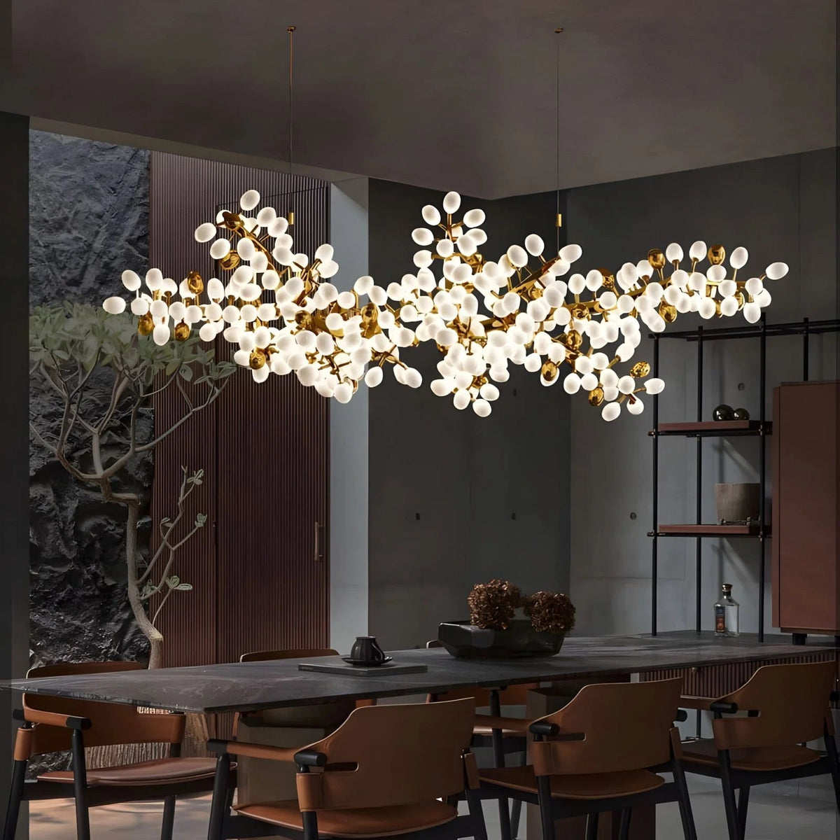 Luxury Modern Art Glass Ball Decorative Chandelier