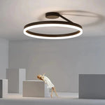 Sleek Round Nordic Ceiling Light