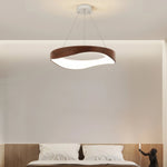 Nordic Creative Wood Grain Study Ceiling Lamp