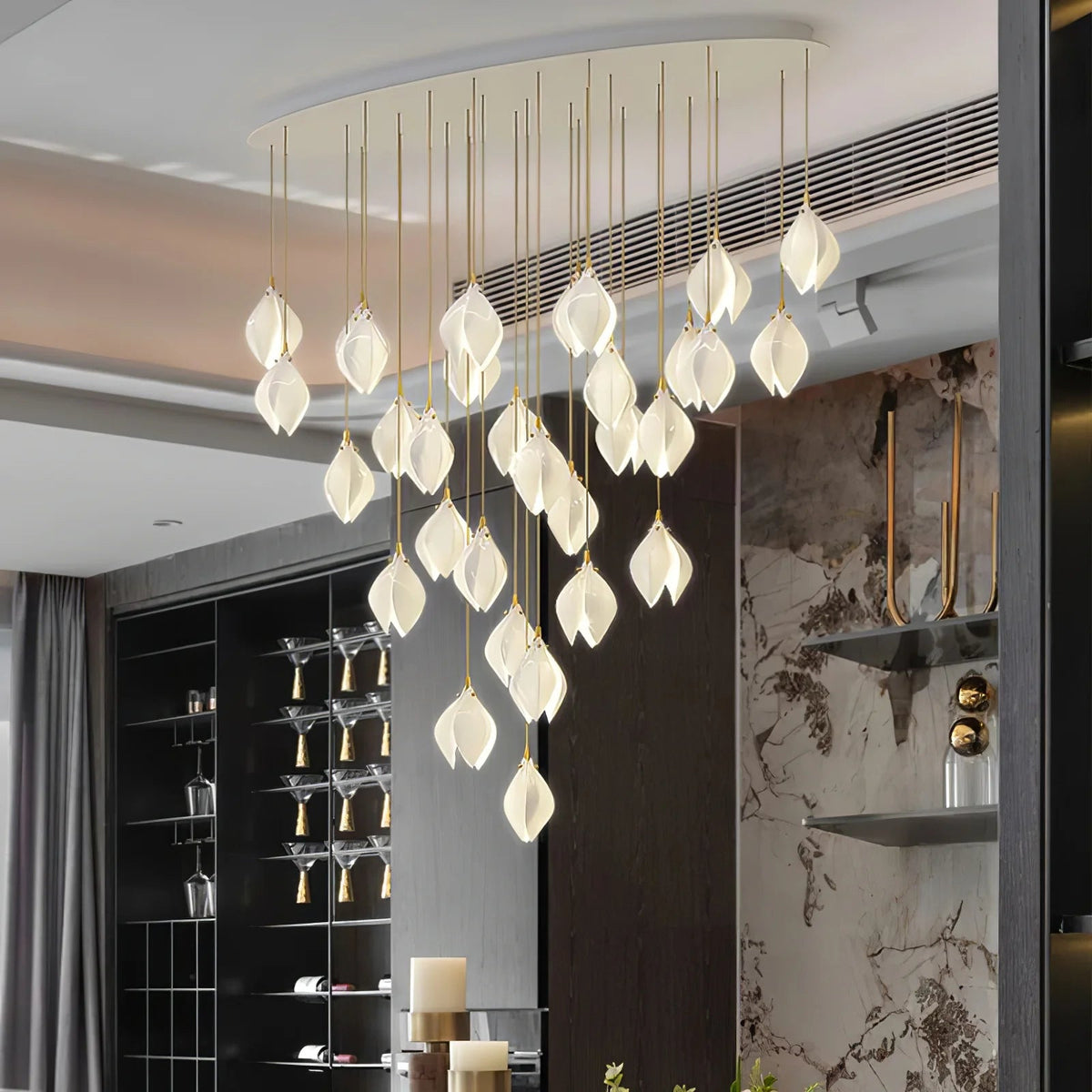 Starlight Petal Pendant Light