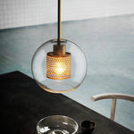 Contemporary Chiswick Glass Pendant Light