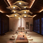 Rustic Bamboo Structure Pendant