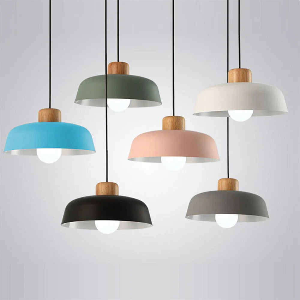Nordic Toned Metal Pendant Light