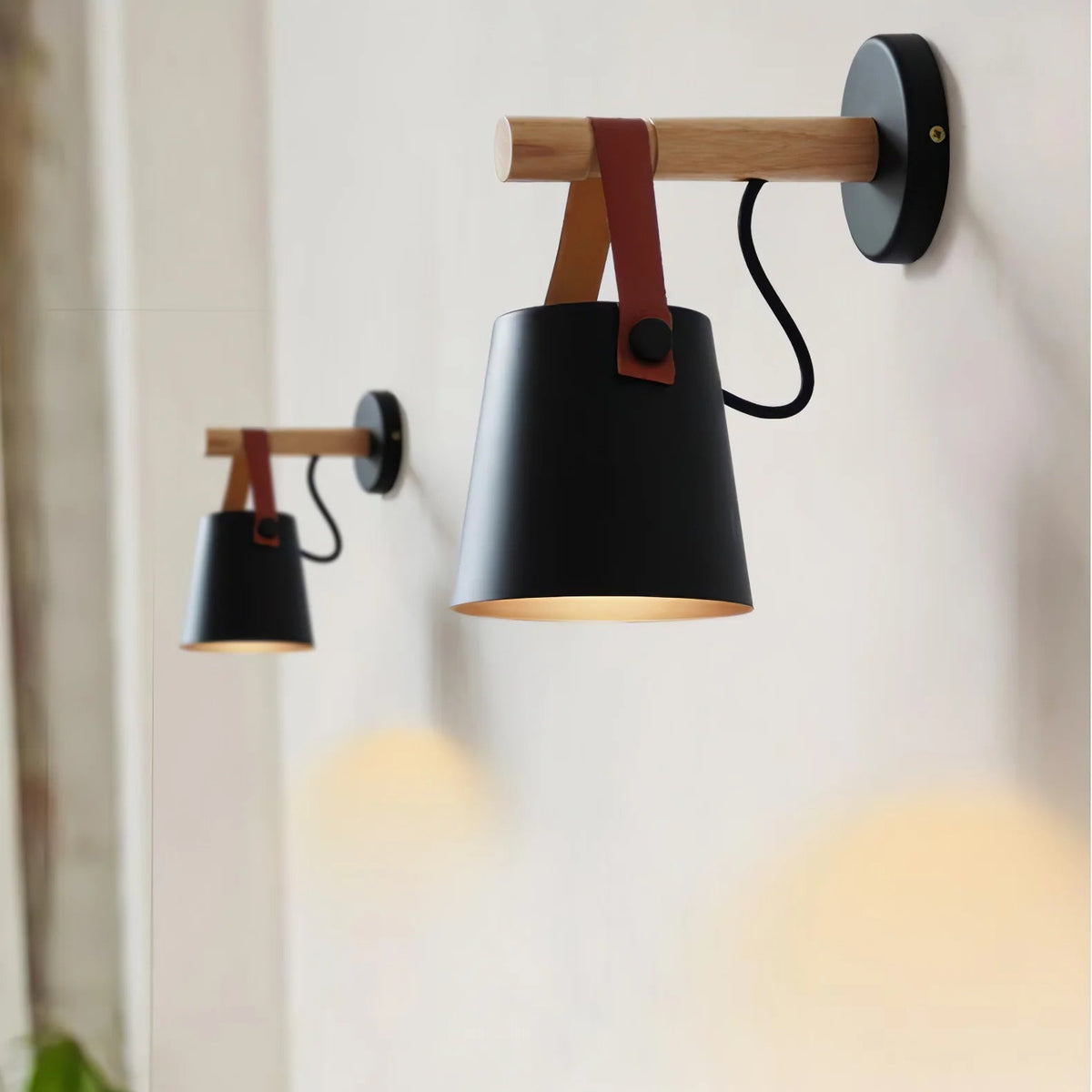 Rustic Cone Wall Light