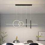 Chandelier Style Table Lamp In The Dining Room
