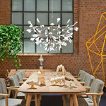 Rose Gold Glow Chandelier