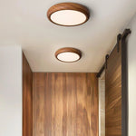 Wooden Veneer Ceiling Light