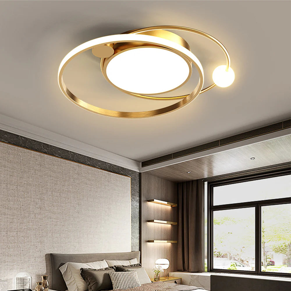 Artistic Circle Led Ceiling Fixture