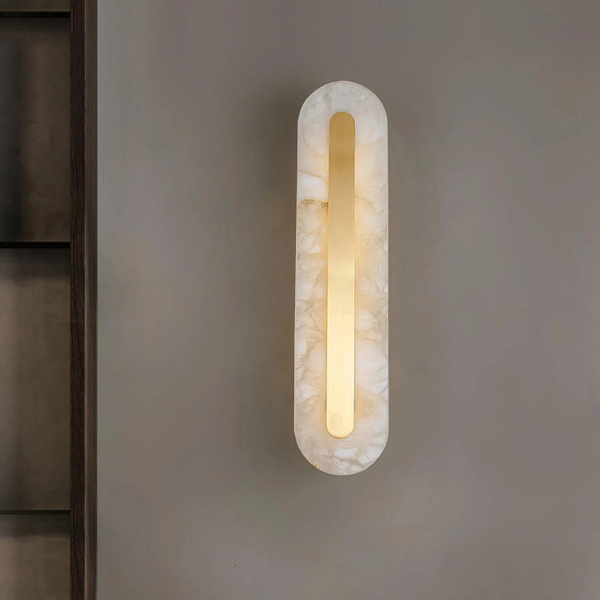 Opal Alabaster Wall Light