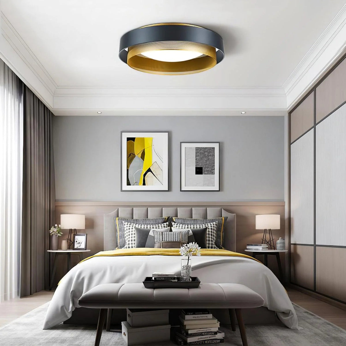 Lumen Arc Ceiling Lamp