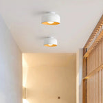 Modern Bowl Metal Flush Ceiling Light