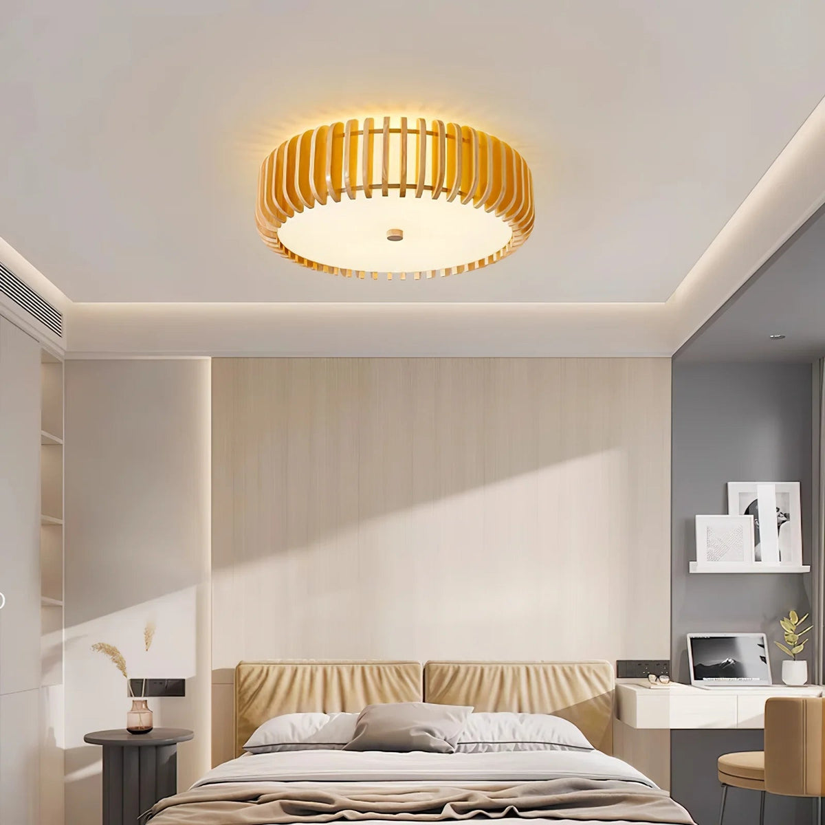 Timber Radiance Ceiling Lamp