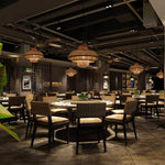 Modern Boho Rattan Pendant Light