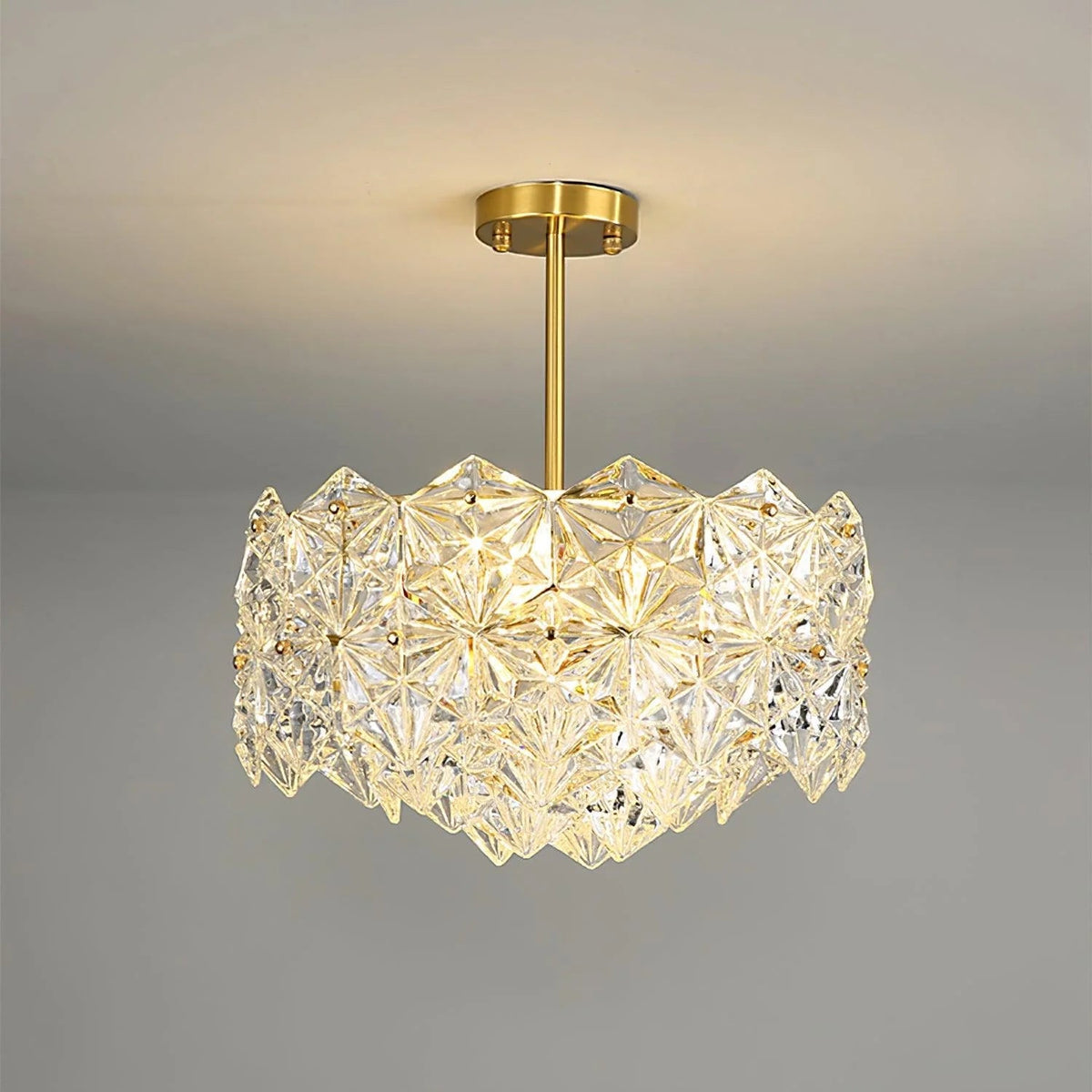 Crystal Frost Chandelier