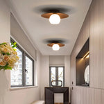 Minimalist Natural Timber Ceiling Lamp