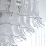 Wave Glass Ceiling Lamp | Murano Art Glass Flush Mount Light