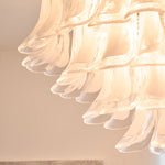 Wave Glass Ceiling Lamp | Murano Art Glass Flush Mount Light