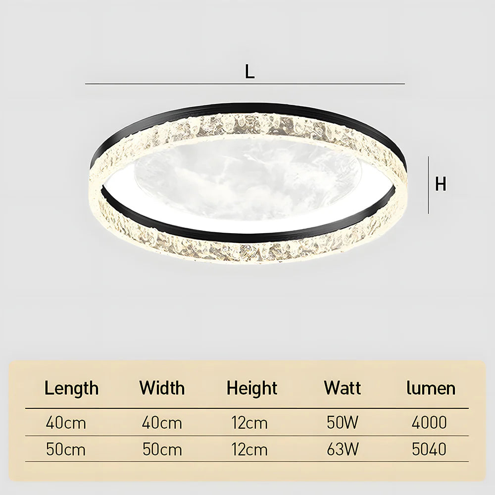 Lumi Noir Ceiling Light