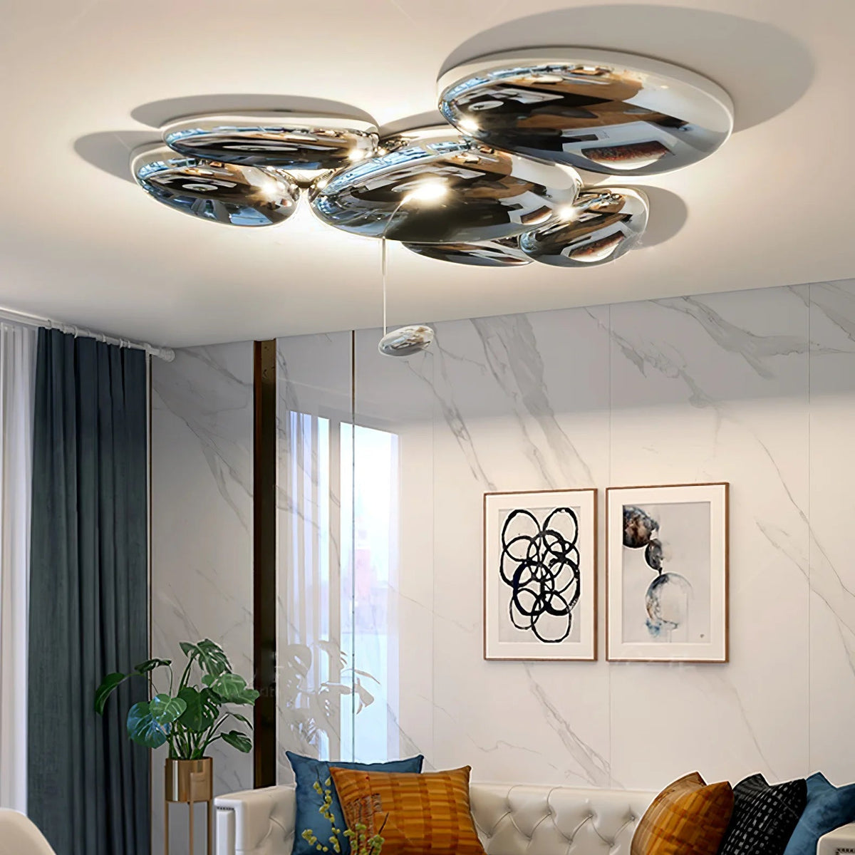 Glacier Drop Ceiling Lamp