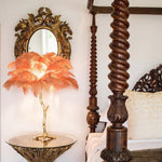 Feathered Elegance Table Lamp