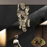Double Storey Villa Living Room Light Luxurious And Artistic Chandelier
