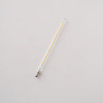 Tubular LED Filament Bulb in Clear Glass, E14/E27 Base