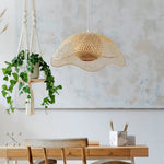 Handwoven Bamboo Pendant Light