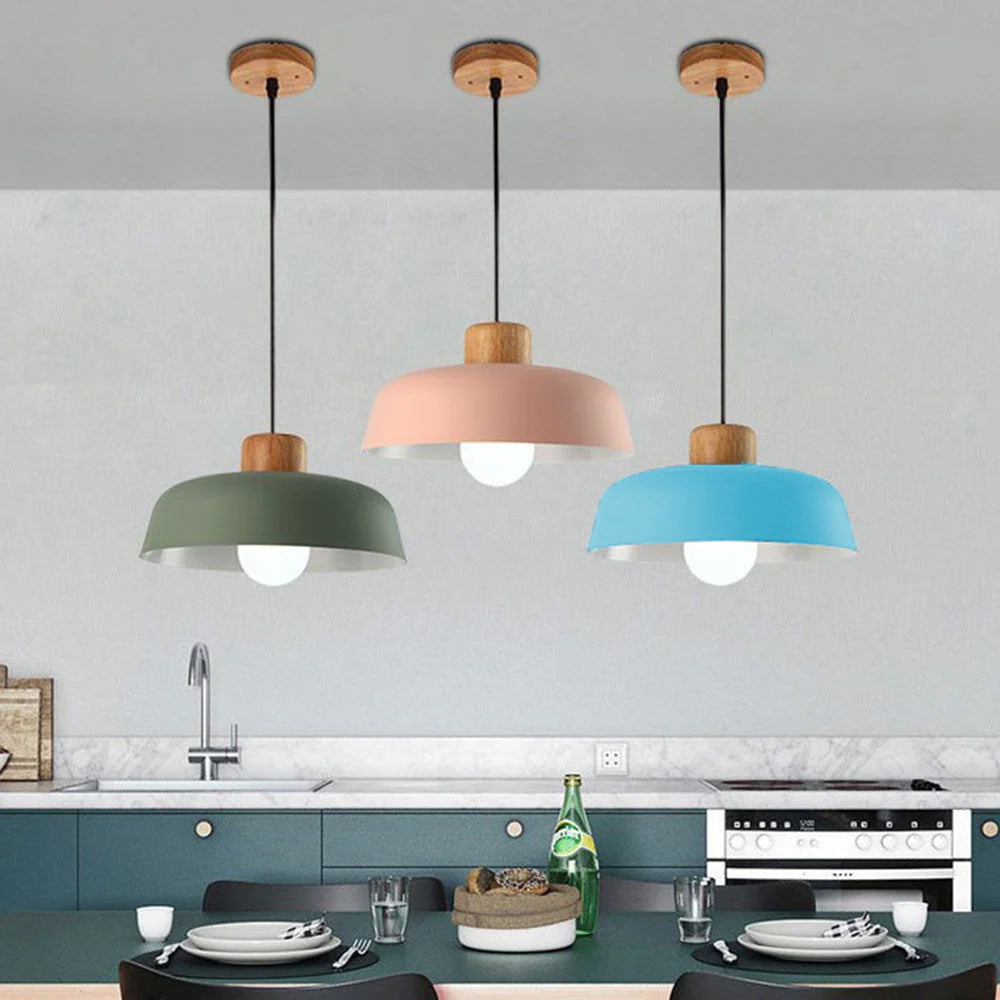 Nordic Toned Metal Pendant Light