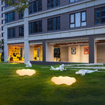 Cloud Sculptural LED Landscape Light & Seat – Waterproof PE Outdoor Luminaire