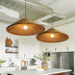 Boho Farmhouse Wicker Pendant Lighting