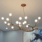 Personalized And Creative Hotel Lobby Art Branch Chandelier