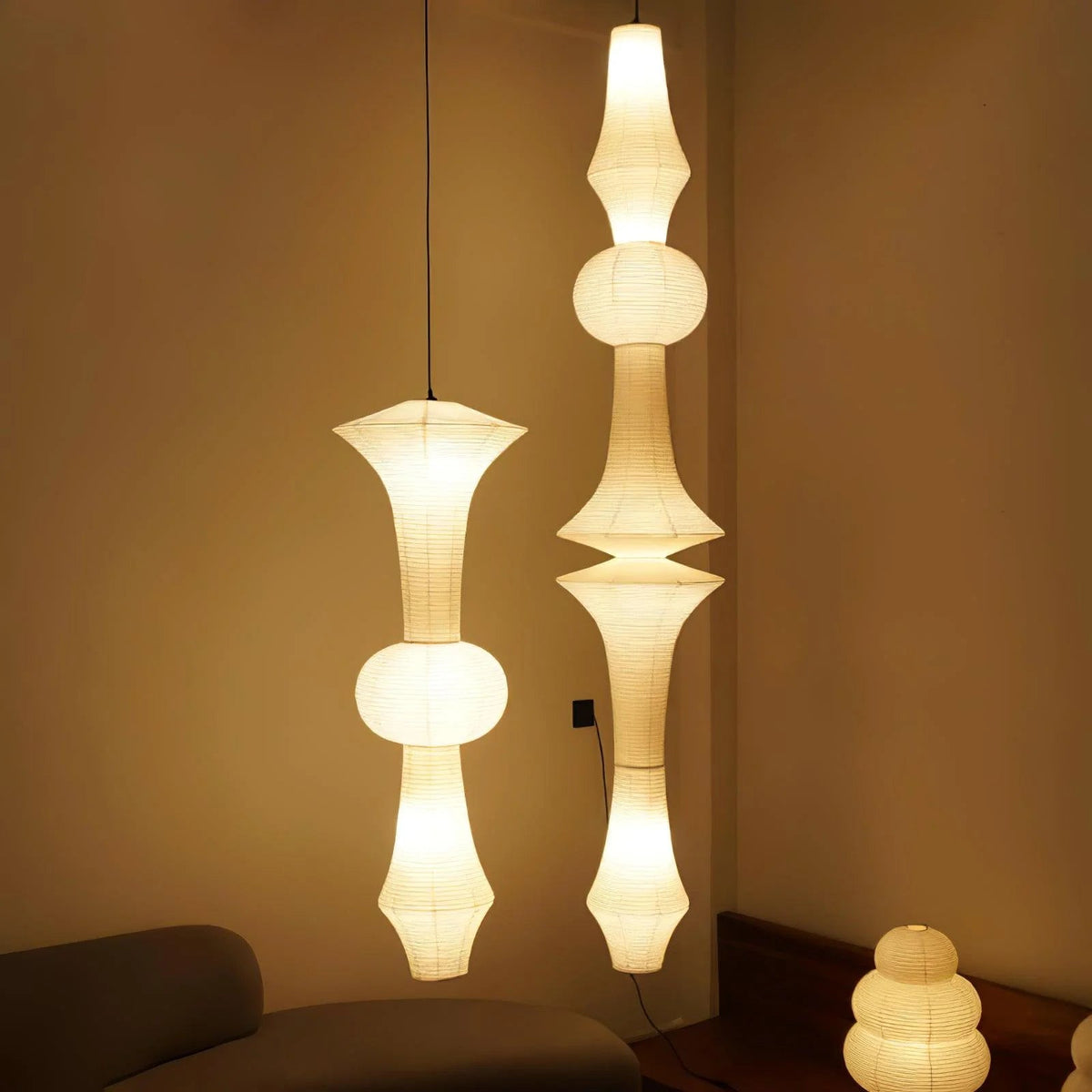 Kumo Washi Pendant Light