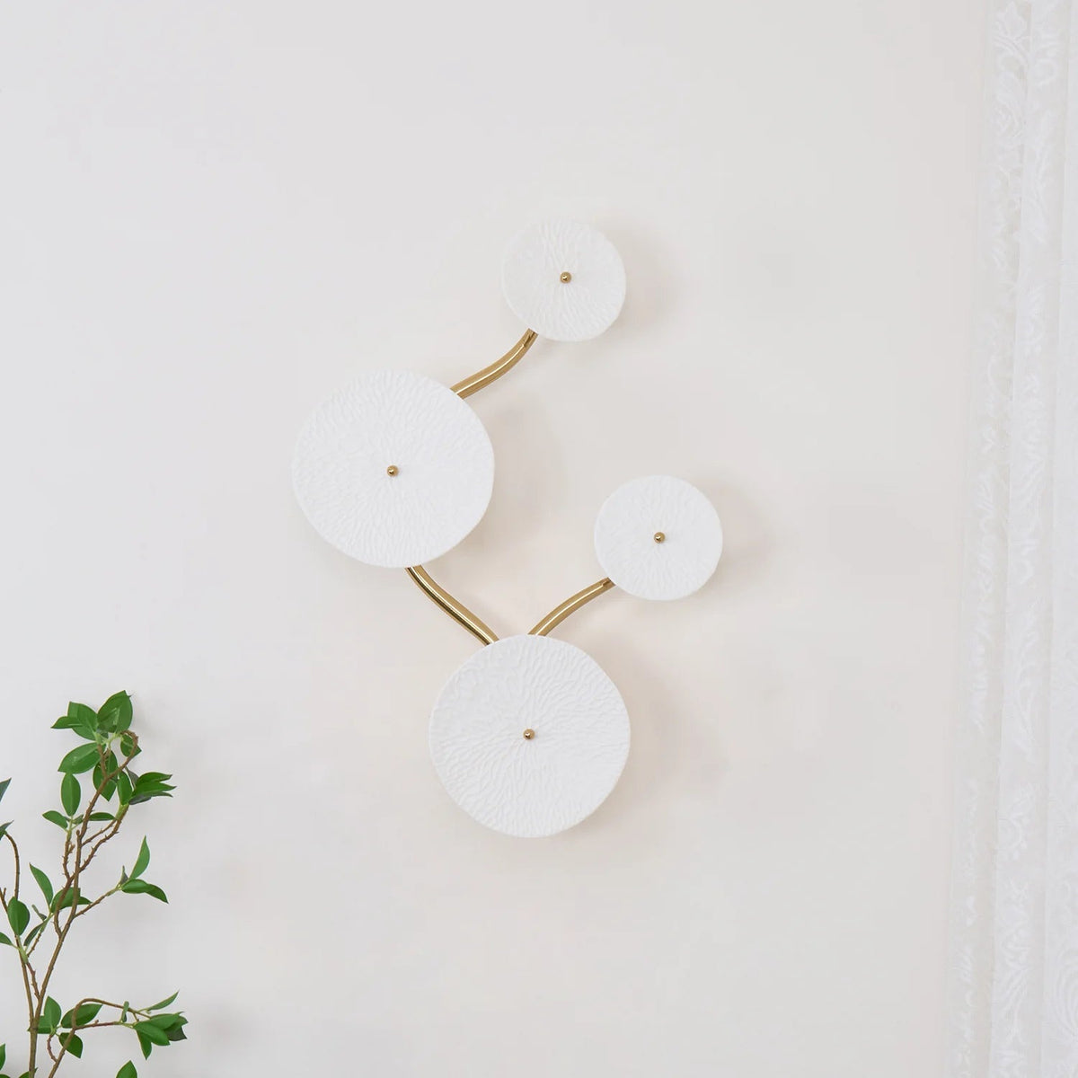 Lotus Bloom Wall Sconce