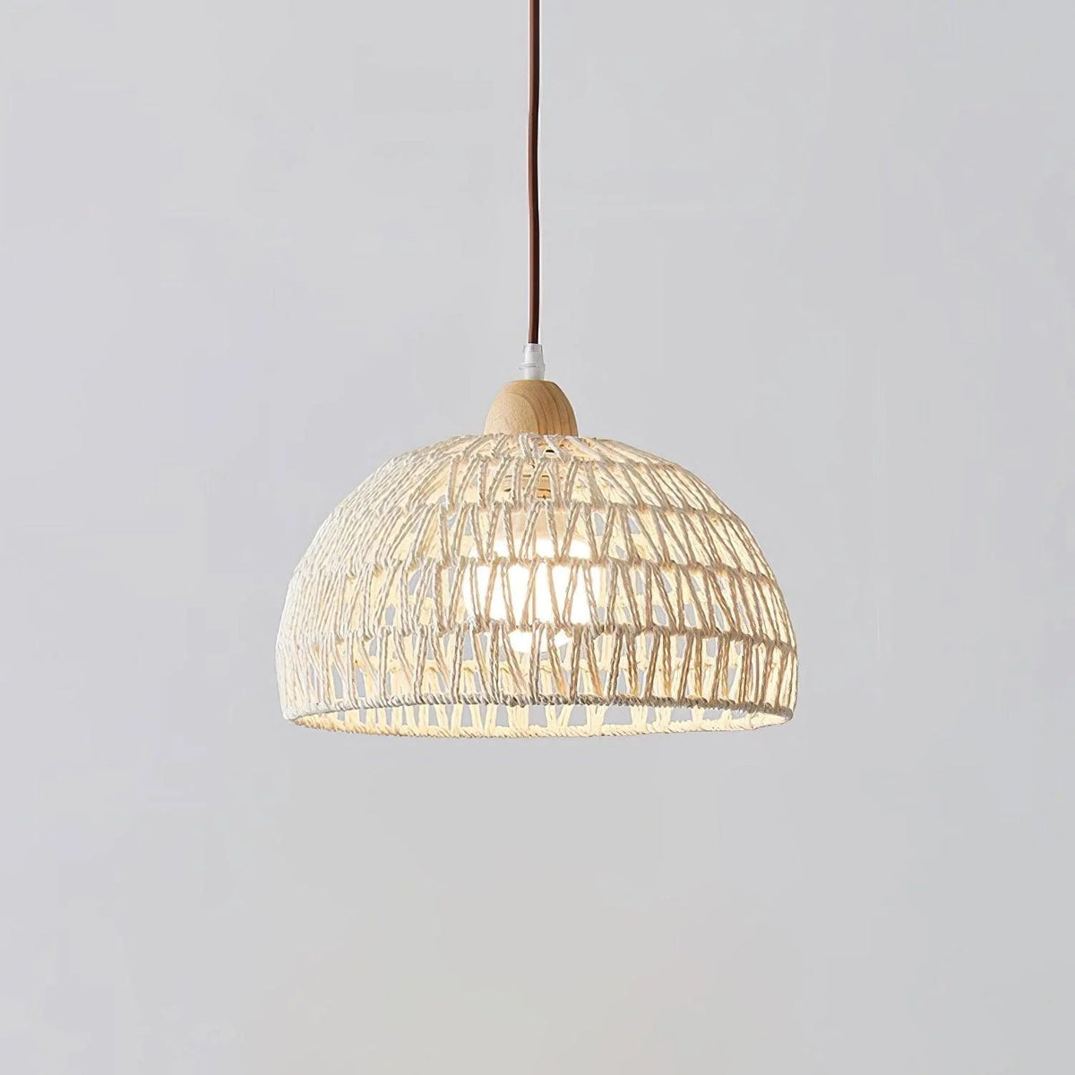 Arco Rattan Pendant Ligh