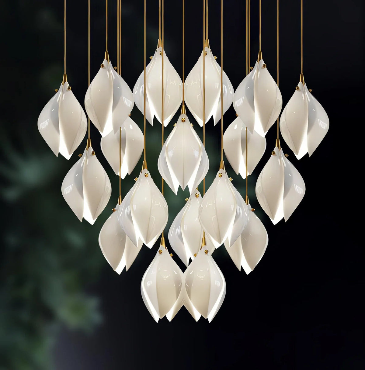 Starlight Petal Pendant Light