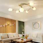 Scandinavian Minimalist Modern Creative Light Luxury Cream Style Living Room Dining Room Study Bedroom French Ceiling Light