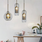Contemporary Chiswick Glass Pendant Light