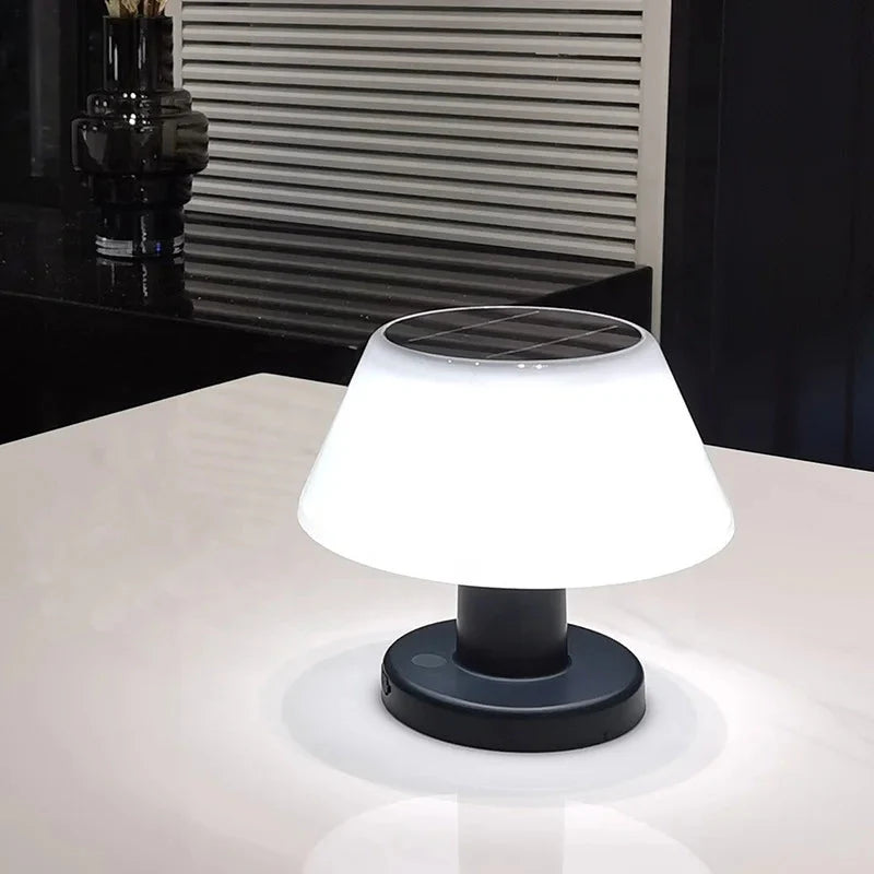 Modern Solar Powered Indoor Outdoor Lamp