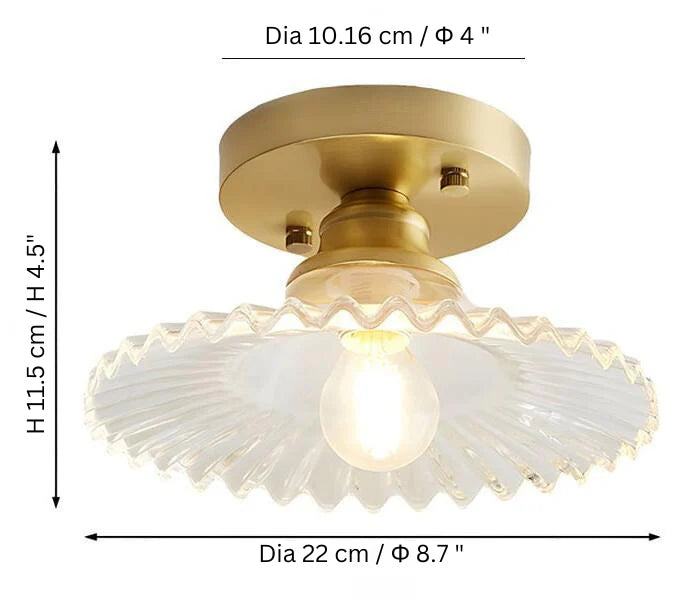 Creative Simple French Ceiling Lamp